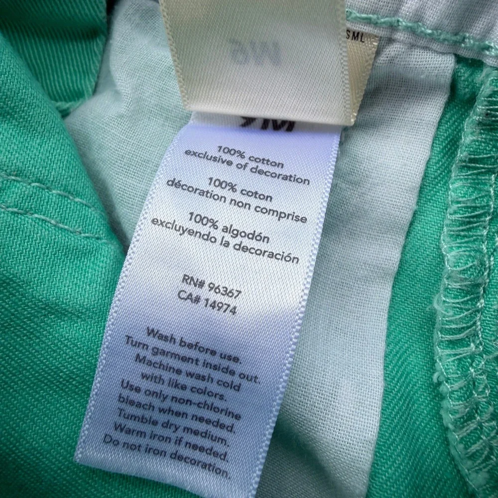 OshKosh Bgosh 9M Mint Green Strawberry Shortalls Overalls OSH11771-SML